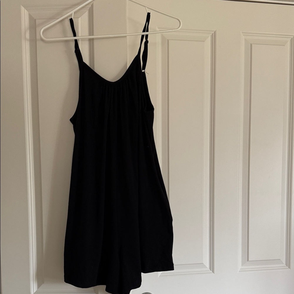 Elegant Black Women's romper